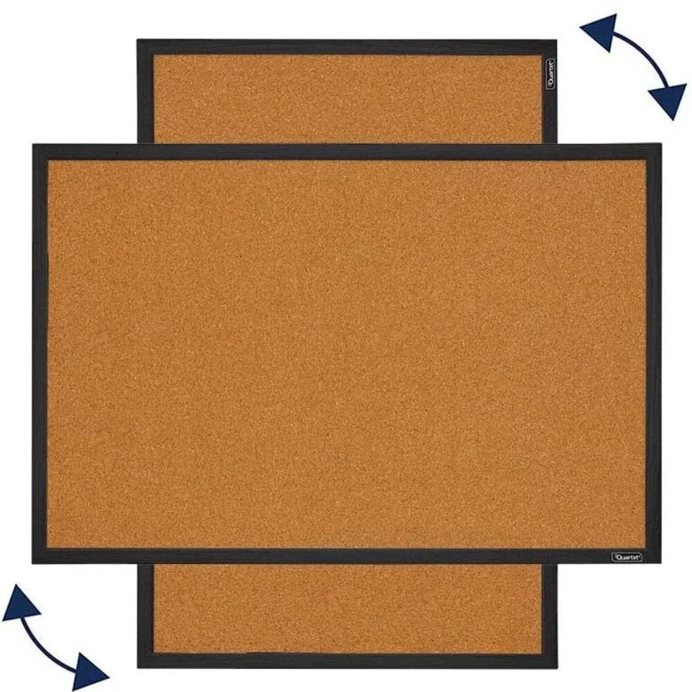 Stylish 2 Feet by 3 Feet Cork Bulletin Board - Perfect for Vision & Memo Display